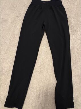 abercrombie girls Black Active joggers